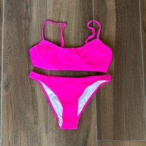 Vibrant Pink Bikini Set